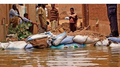 مياه الفيضانات تبتلع 3 مسنين في السودان