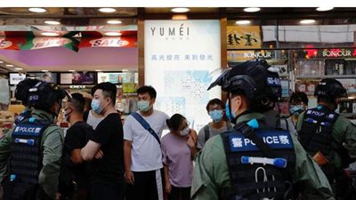 مظاهرة في هونج كونج احتجاجا على تأجيل الانتخابات التشريعية