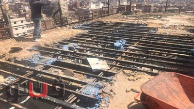 استمرار إزالة الأدوار المخالفة بفندق شهير في طنطا لليوم الثاني | فيديو