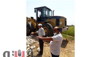 تنفيذ 35 قرار ازالة تعديات على أملاك الدولة  فى مدينة فاقوس بالشرقية