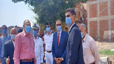 إزالة  716 حالة  تعد على أملاك الدولة بالقليوبية