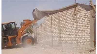 إزالة 122 حالة تعد  على أراض زراعية وأملاك الدولة  بقنا | صور