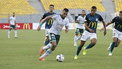 تعادل 1/1 بين المصري وإنبي في مباراة الضربات الرأسية