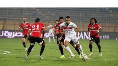 طلائع الجيش يجبر الزمالك على التعادل في الشوط الأول