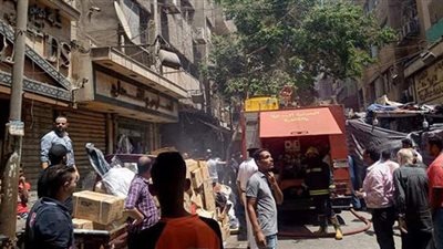 حريق هائل يتسبب في تفحم شقتين بالغربية