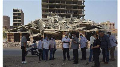 محافظ الجيزة:  إزالة 25 حالة بناء مخالف و تعد على الأراضى الزراعية بالمراكز