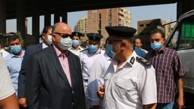 محافظ القاهرة يتفقد إزالات اسطبل عنتر العشوائية