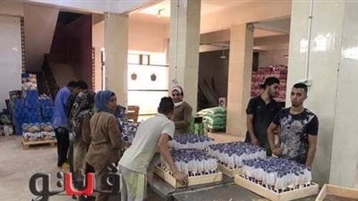 غلق مصنع لتعبئة السلع الغذائية بالفيوم لاستخدامه خامات فاسدة