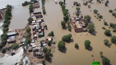 مشاهد جديدة لفيضانات السودان المدمرة | فيديو