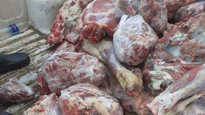 التحفظ على نصف طن لحوم فاسدة و٤ أختام مقلدة بالبحيرة