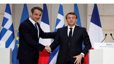 ماكرون يبحث مع رئيس وزراء اليونان وزعماء أوروبيين التوتر بين أنقرة وأثينا