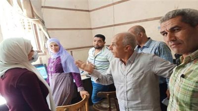 نائب محافظ القليوبية تناقش  المتغيرات المكانية