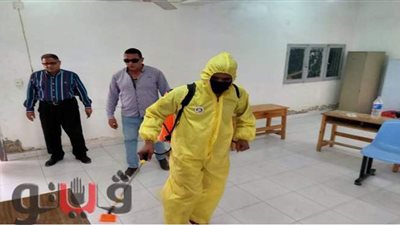 تعقيم مقار اللجان الانتخابية بالإسماعيلية |  صور