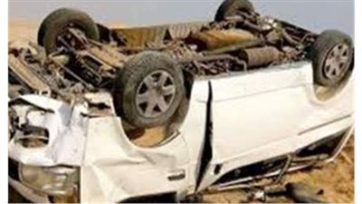 النيابة تستعلم عن حالة المصابين في حادث انقلاب ميكروباص بطريق أوسيم