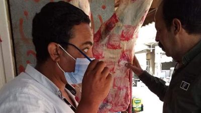 إحباط ترويج  281 كيلو لحوما غير صالحة للاستهلاك الآدمي في المنصورة