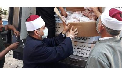 توزيع 23 طناً من لحوم  الأضاحي بالبحيرة