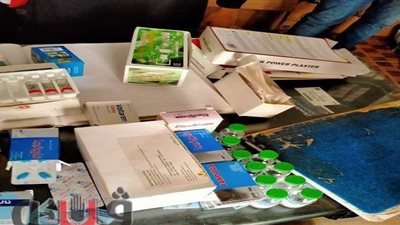 غلق مكتب مستلزمات طبية يقوم بالاتجار في أدوية المخدرات بالشرقية.. صور