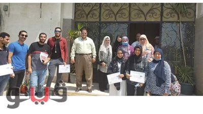 انتهاء برنامج تدريب الطلاب بمحطة البحوث الزراعية بالإسماعيلية