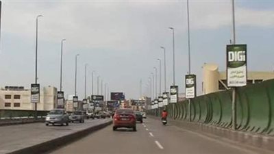 سيولة مرورية أعلى كوبري أكتوبر | فيديو