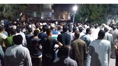 أبو داوود بالدقهلية تودع جثمان عريس وشقيقه غرقا في عرض البحر