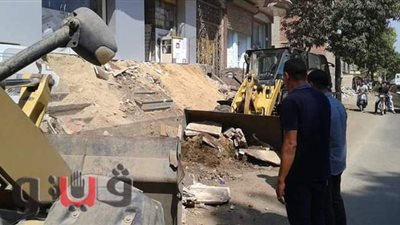 حملات لإزالة الإشغالات من طرق وشوارع السنطة بالغربية | فيديو