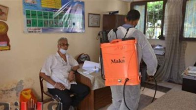 تعقيم لجان انتخابات جولة الإعادة بانتخابات الشيوخ في فترة راحة القضاة| صور