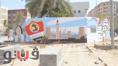 رئيس مدينة المحلة يتابع أعمال تجميل ورصف الشوارع | صور