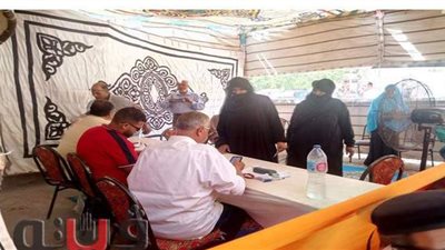 إقبال متوسط في اليوم الثاني من إعادة الشيوخ بالإسماعيلية | صور