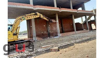 إزالة 5894 مخالفة وتعد على الأراضي الزراعية وأملاك الدولة بالغربية