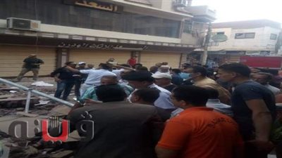 مصدر أمني: لا ضحايا في انهيار عقار المحلة واستمرار رفع الأنقاض | فيديو