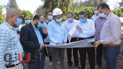 محافظ الغربية يتفقد عددا من المشاريع الخدمية بمركزي المحلة وطنطا