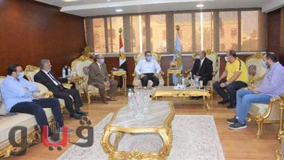 محافظ الغربية يستقبل مجلس إدارة أطباء الأسنان عقب انتخابه | صور