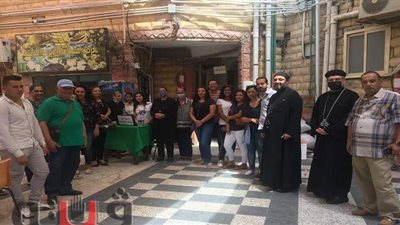 كنيسة الأنبا بيشوي ببورسعيد تخصص مقرا  لمساعدة الناخبين | صور