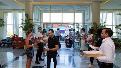 9 صور ترصد وصول بعثة منتخب اليد للغردقة استعدادا لبطولة كأس العالم