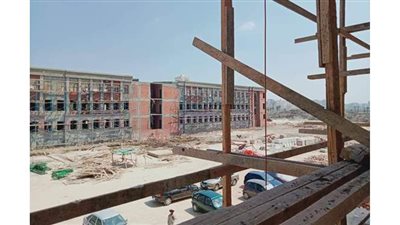 7 صور ترصد مبنى الكليات الجديد في جامعة  الإسكندرية