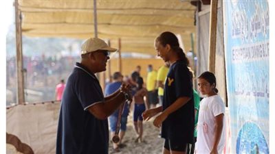 انطلاق المرحلة الثالثة من بطولة السباحة بالزعانف في المياه المفتوحة بالاسكندرية