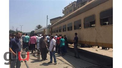 مصرع شخص أسفل عجلات القطار في بني سويف