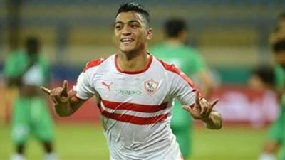مصطفي محمد يضيف الهدف الثالث للزمالك في شباك سموحة