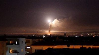 الدفاعات الجوية السورية تتصدى لصواريخ إسرائيلية شرقي حلب