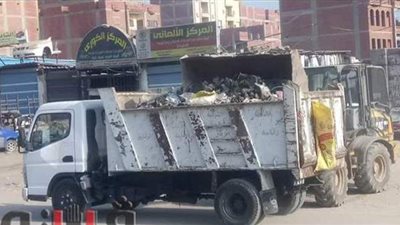 حملات نظافة وإزالة الإشغالات بطرق وقرى الزقازيق