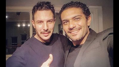 صورة آسر ياسين وباسل خياط تحصد آلاف الإعجابات على «إنستجرام»