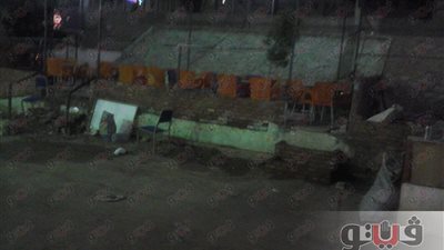 أصحاب مقاهي دائري الخصوص يعيدون الإشغالات المخالفة بعد إزالتها