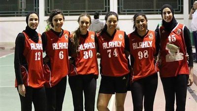 ناشئات سلة الأهلي يحصدن المركز الثاني في بطولة الجمهورية