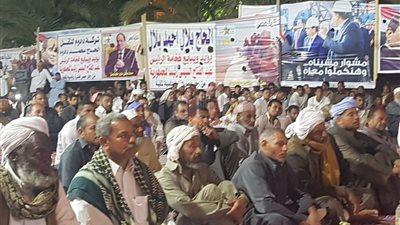 مؤتمر شعبي حاشد بواحة سيوة لدعم «السيسي» لفترة رئاسية ثانية (صور)