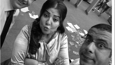 مى كساب تنشر صورة تجمعها بمصطفى خاطر بكواليس«طلق صناعى»