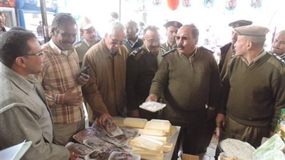 ضبط 177 مخالفة في حملة تموينية بالشرقية