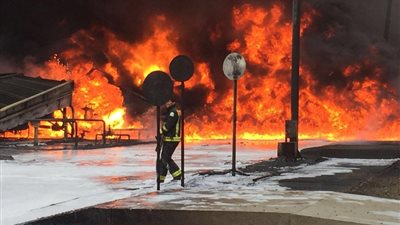 انفجار محول كهرباء بالسعودية إثر مقذوف عسكري يمني