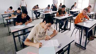 ارتياح بين طلاب الثانوية العامة في إمبابة بعد امتحان 