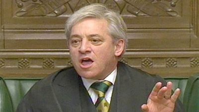 الإذاعة الإسرائيلية: رئيس مجلس العموم البريطاني ضيف الكنيست