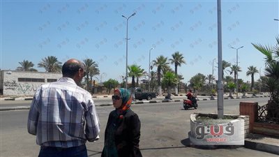 بالصور.. استبدال 150 كشاف صوديوم بكشافات ليد جديدة ببورسعيد